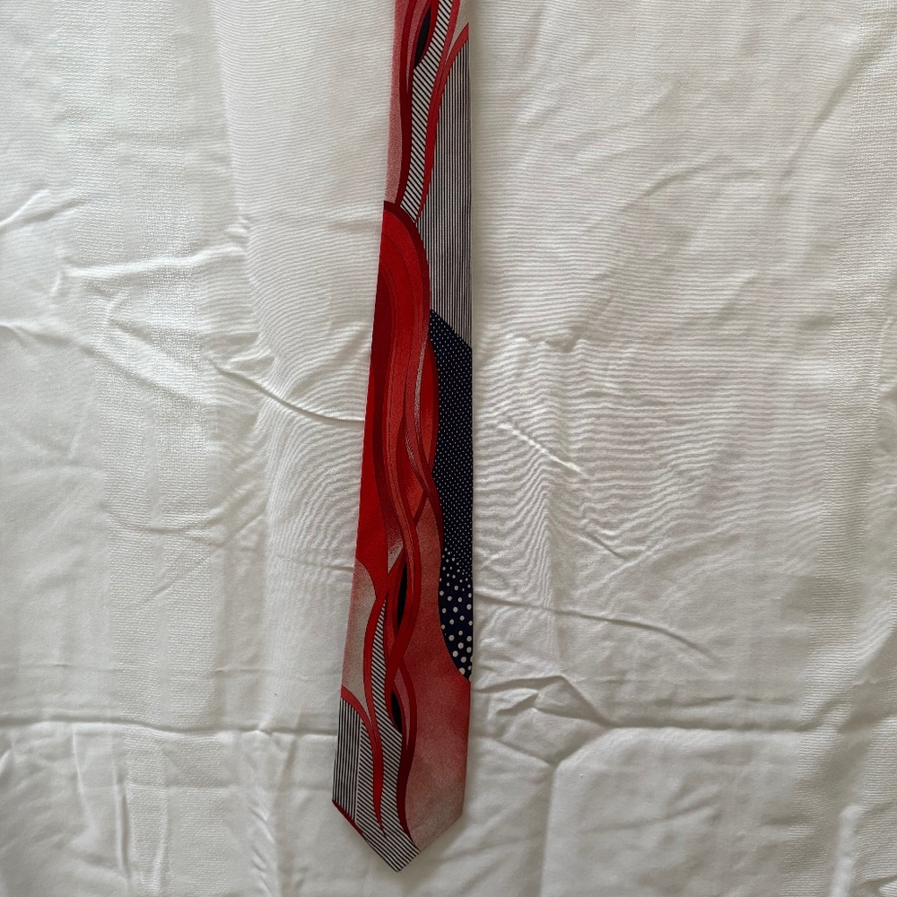 Vitaliano Pancaldi Abstract Vintage Tie